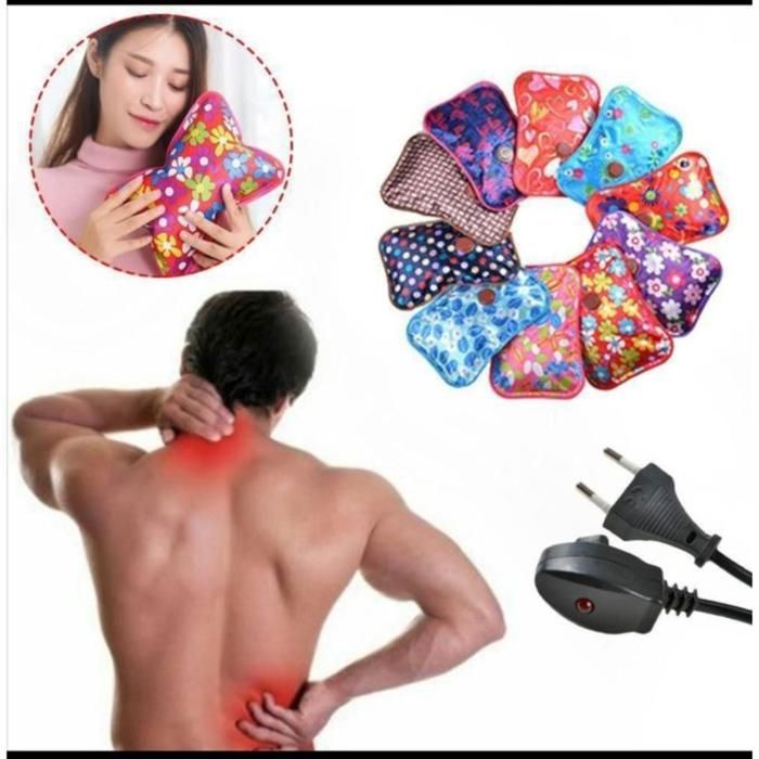 Bouillotte magique électrique pour calmer les douleurs, réduire les crampes (Couleur aléatoire)