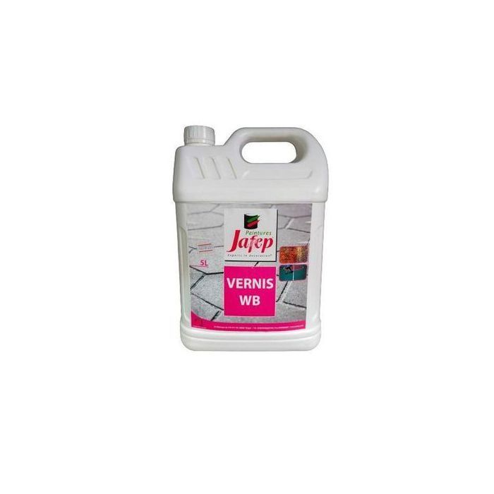 Jafep Vernis sol WB à eau protège décore et conserve le support 5L