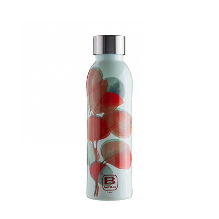 BBOTTLE DOUBLE PAROIS TWIN 500 ML LEAVES-AZURE