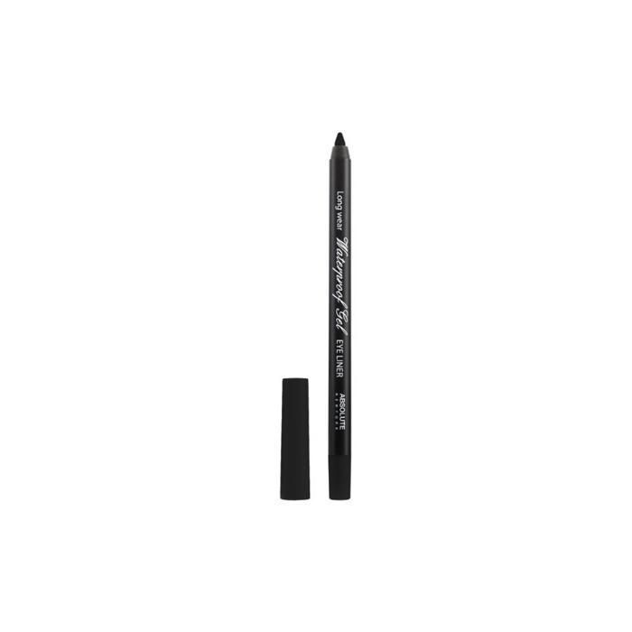 Eye liner - ABSOLUTE NEW YORK - Waterproof Gel Eyeliner - Noir - Longue tenue - Application facile