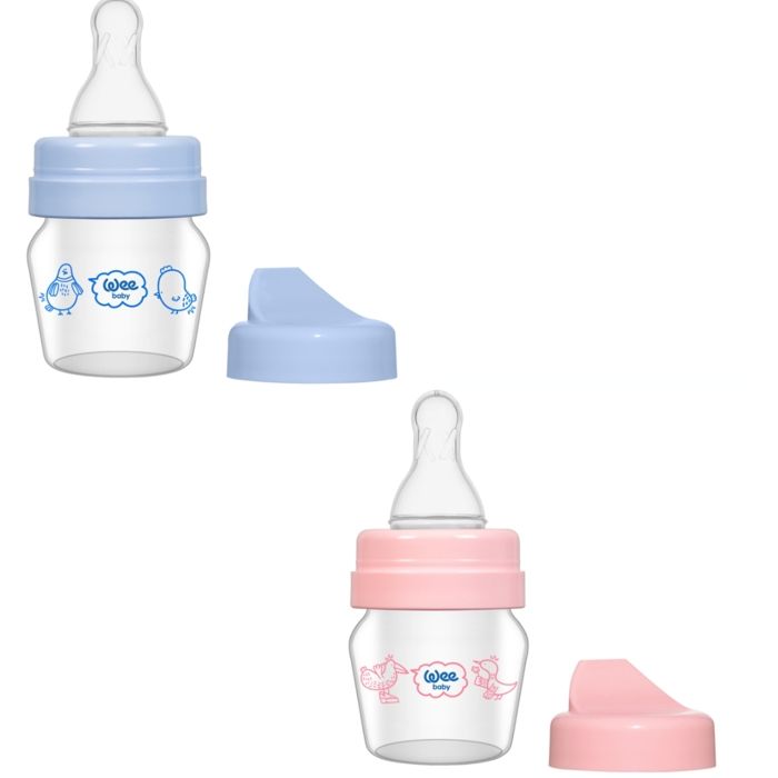 Mini tasse de transition - WeeBaby - 778-F - 30ml - Verre - 0-6 mois