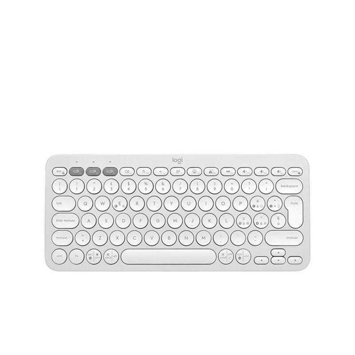 Clavier sans fil Logitech Pebble Keys 2 K380s - Français (AZERTY) Blanc