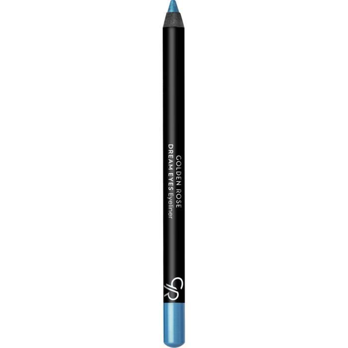 Crayon yeux - GOLDEN ROSE - 418 Bleu Denim - Teintes vibrantes - Texture douce - Application facile
