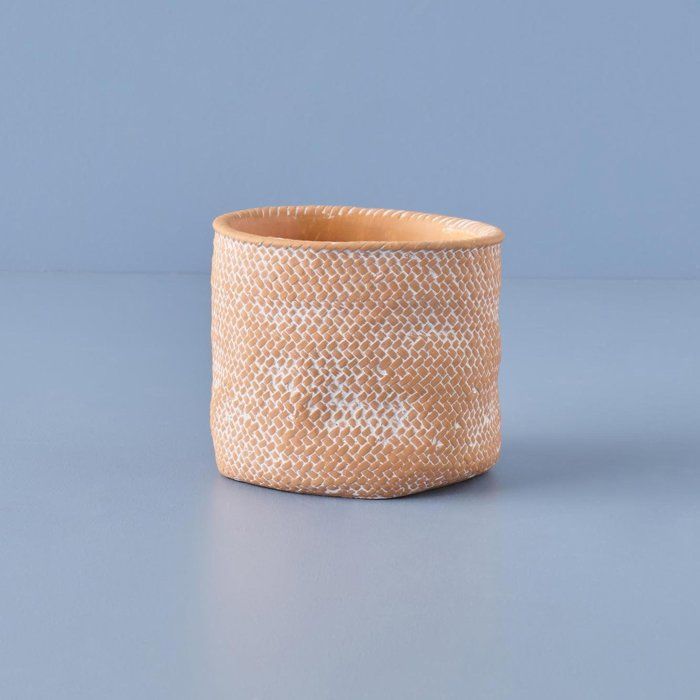 Soria Pot en Béton Saumon (12x10,5 cm)