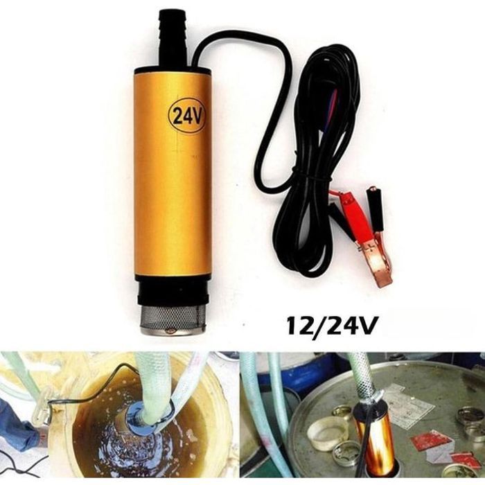 Pompe de transfert diesel portable 24v