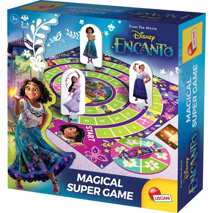 Jeu de société - DISNEY - Encanto - Jeu de l'Oie - À partir de 3 ans - Multicolore