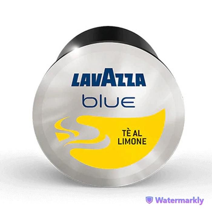 12 CAPSULES DE THE AU CITRON. LAVAZZA BLUE - HAUTE QUALITE - 100% ITALIEN.