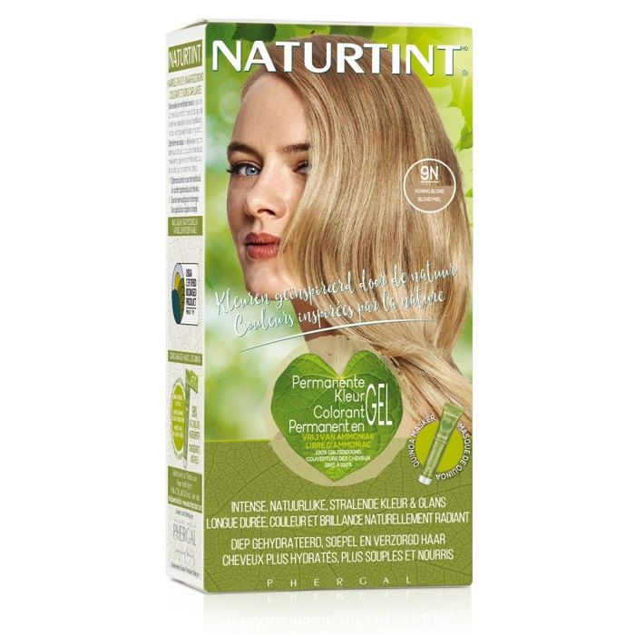 Coloration - NATURTINT - 8N BLOND - Sans ammoniaque - Gel - 170 ML