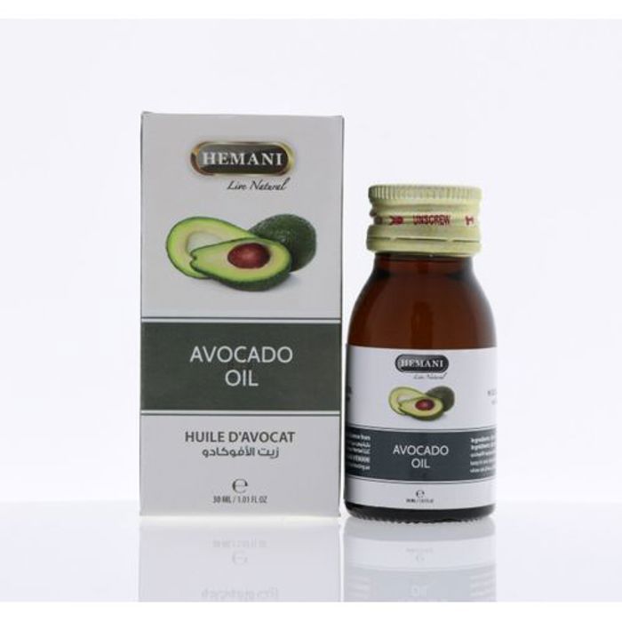 Hemani Huile D'avocat Naturel- Riche en oméga 9, vitamines et minéraux - 30 ml