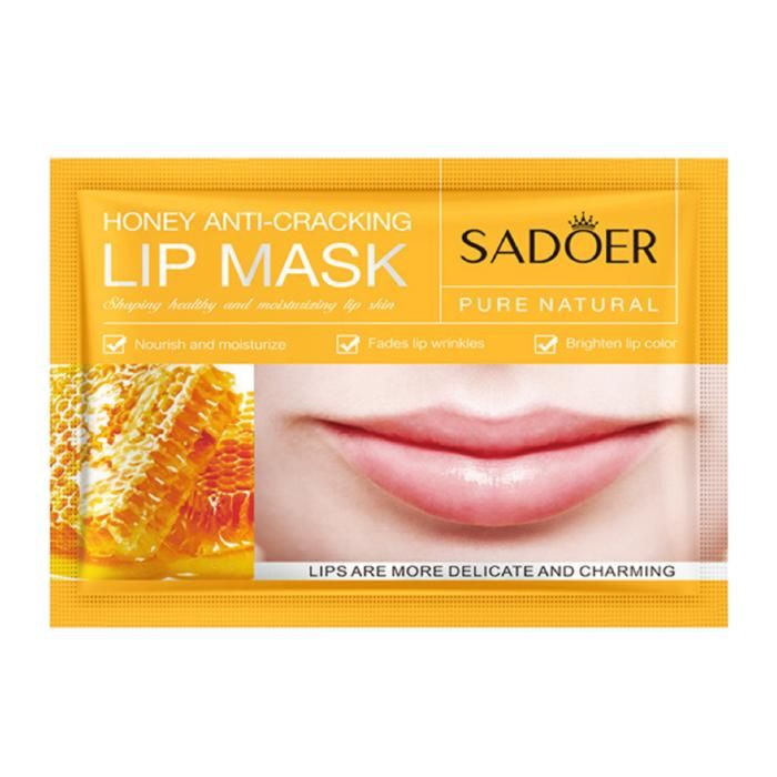 SADOER Masque pour Les Lèvres Hydratant Moisturizing Lip Mask Honey - 8g