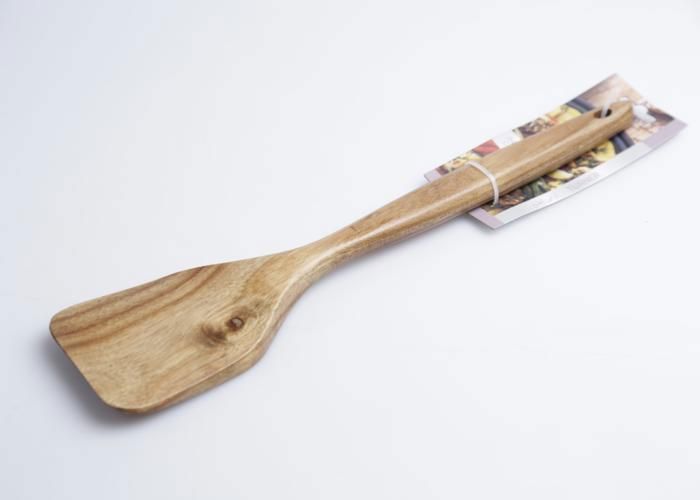 Ustensile de cuisine - Acacia - 34x8x1,6cm - Beige - 1 pièce - Style Essentiel