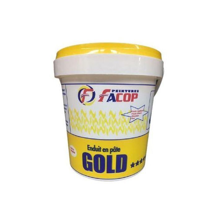 FACOP Enduit en Pate GOLD Enduit de peinture prête à l'emploi
