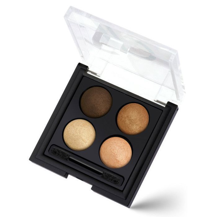 Palette de Fards à Paupières - GOLDEN ROSE - N° 05 - Multicolore - Effet Longue Durée - Humide et Sec