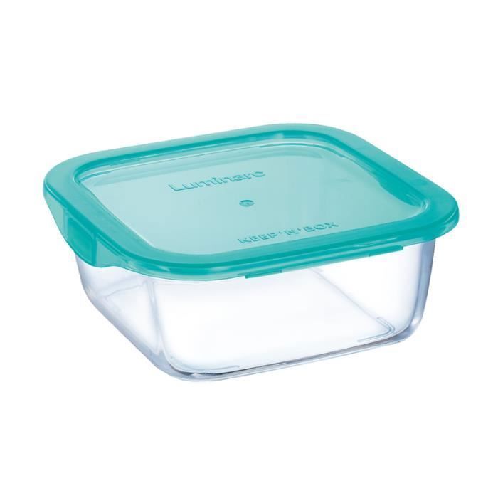Boîte de conservation carrée - KEEP N BOX-15,6x15,6x6,6cm