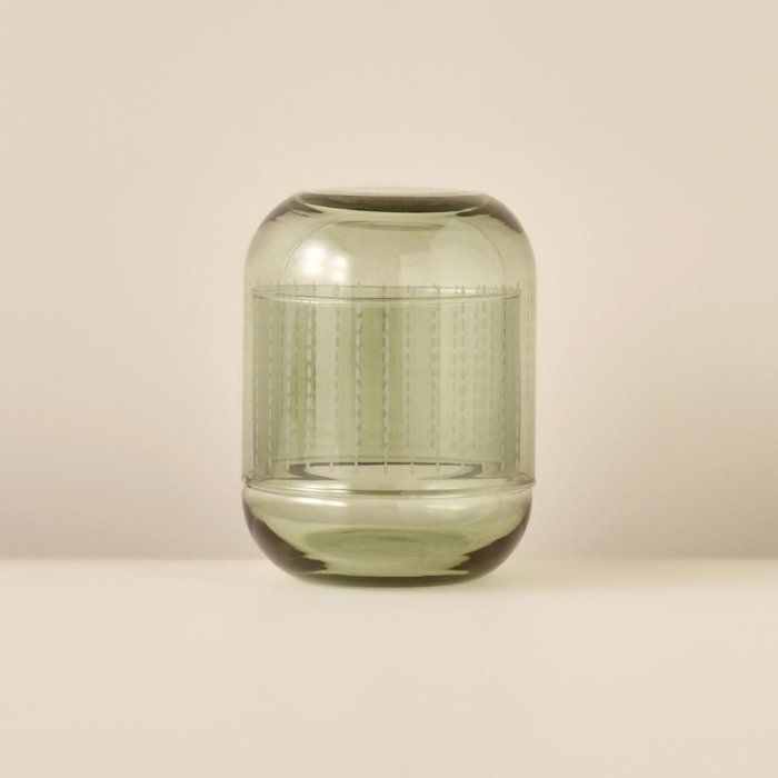 Sucrier en verre - BELLA MAISON - Point vert - 280 cc - Contemporain - Design