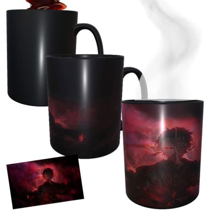 Mug - Anime - Demon Slayer - Céramique - Noir - 325 ml