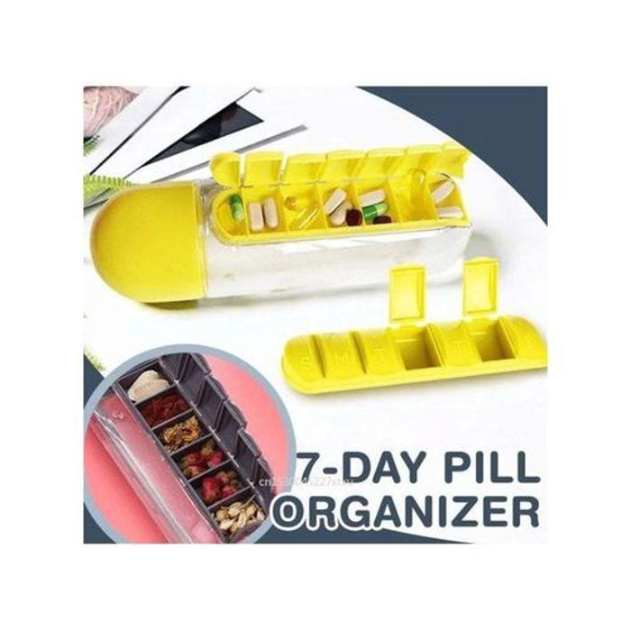 Organisateur de pilulier Boîte d’organisation de médicaments-Trieur de pilules