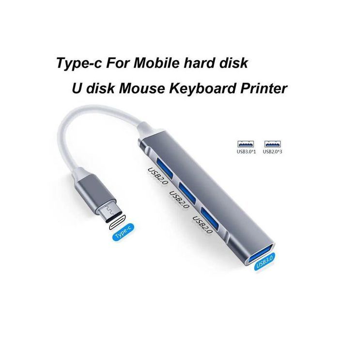 Adaptateur type-c usb 3.0 multi port 3in1 Pour Macbook PC Ordinateur Téléphone