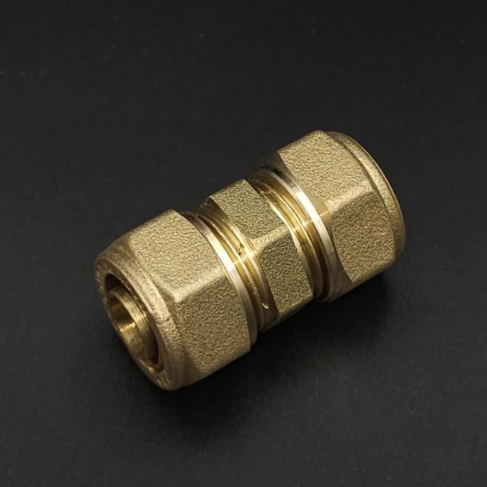 Raccord droit égal à compression pour tube Pex pack de 10 pièces