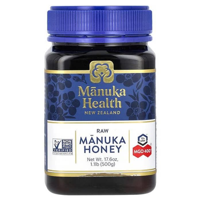 Manuka Health - Raw Manuka Honey, UMF 13+, MGO 400+, 17.6 oz (500 g)