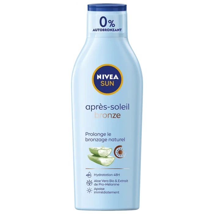 Lait prolongateur de bronzage à l'Aloe Vera - Nivea - 200ml - Adulte - Mixte