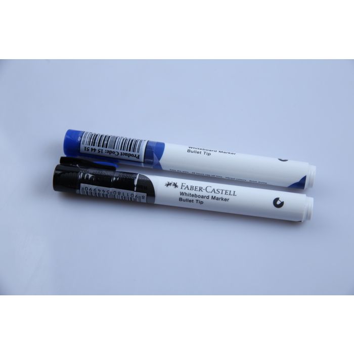 MARQUEUR TABLEAU x 2 ( NOIR ET BLEU )FABER CASTLE