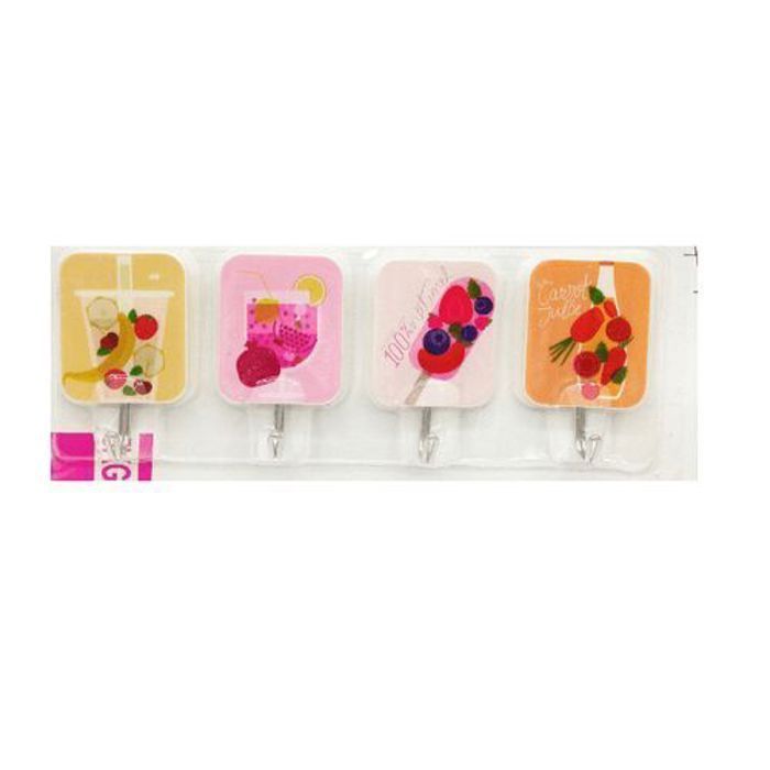 Accroche-serviettes de Cuisine à Fixation Murale avec Adhésif Fort(Couleur aléatoire)