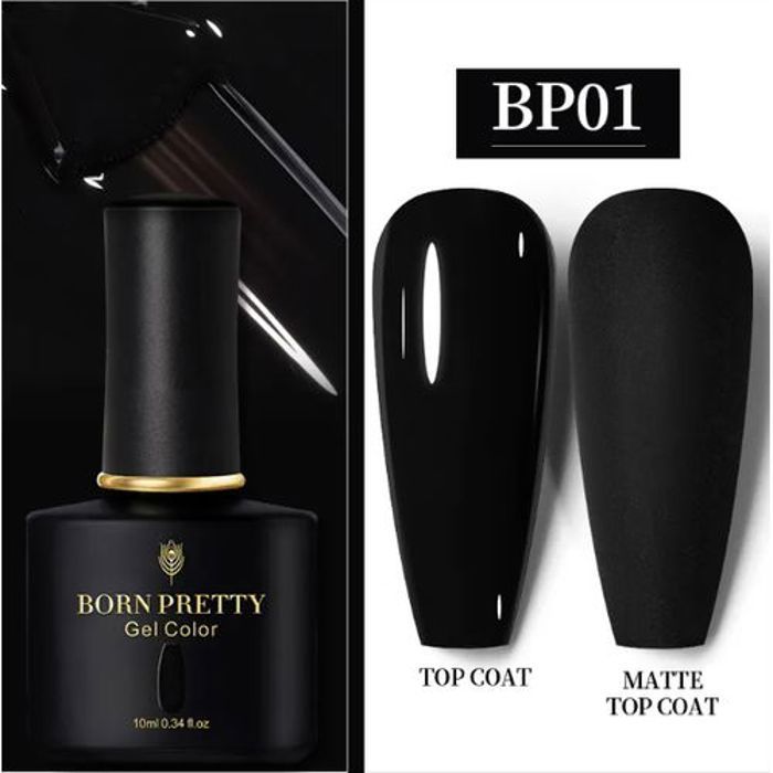 Vernis à ongle - Born Pretty - 001 - 10 ml - Soak Off - Longue durée 30 jours