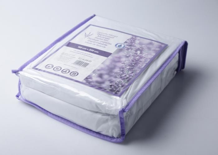 Protège-matelas - GENERIC - 160x200 cm - Imperméable - Infusé à la lavande - Blanc
