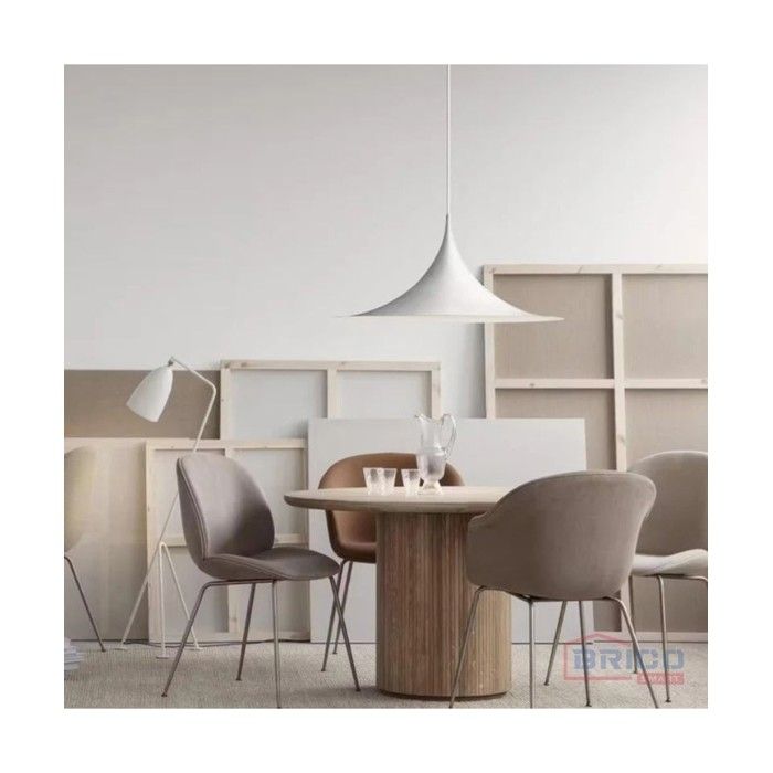 Suspension Luminaire - Zephyr - 40x23 cm - Blanche - Design Moderne - E27 LED