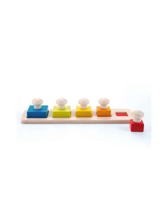 Jeu éducatif "Cube et couleurs" ANDREU, 6 éléments