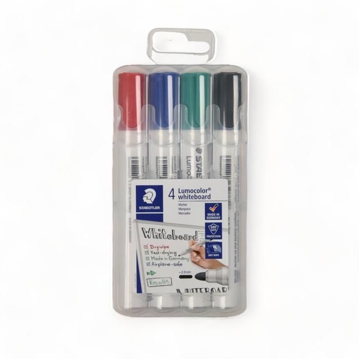 LOT DE 4 MARQUEURS TABLEAU BLANC