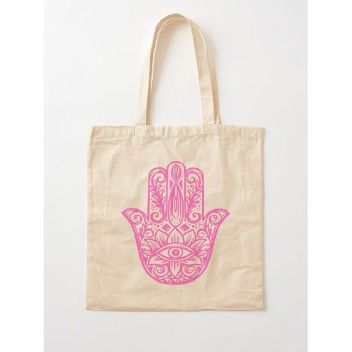 Hamsa rose Tote bag classique