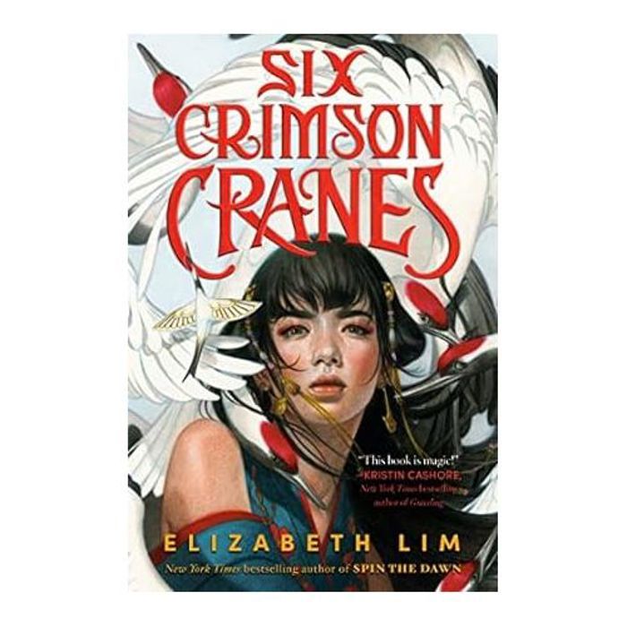Publication de la banque de livres Six Crimson Cranes - Elizabeth Lim