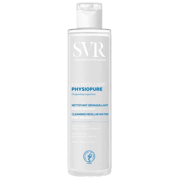 Eau Micellaire - SVR - Physiopure - 200ml - Peaux Sensibles - Démaquillage Doux