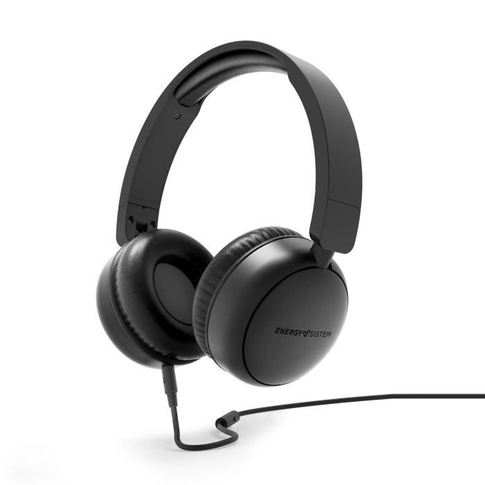 Casque audio - Energy Sistem - Soundspire - Plastique recyclé - Câble amovible - Microphone intégré