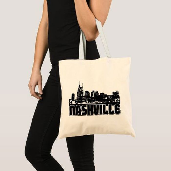 Tote Bag Horizon de Nashville Unique, haute qualité
