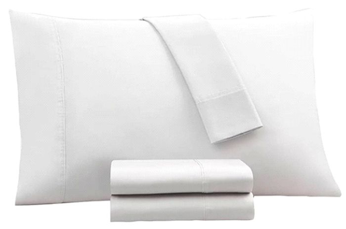 Parrure 4 pieces - 200X200cm - BLANC