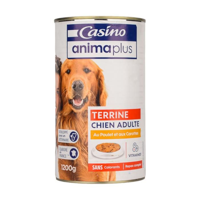 TERRIN.CHIEN POISS/CAROT.1200G ANIMAPLUS