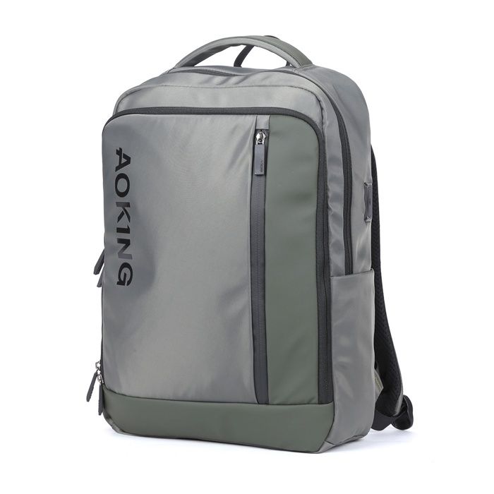 Sac à dos - Aoking - SNX6082 - Léger - Port USB - Vert