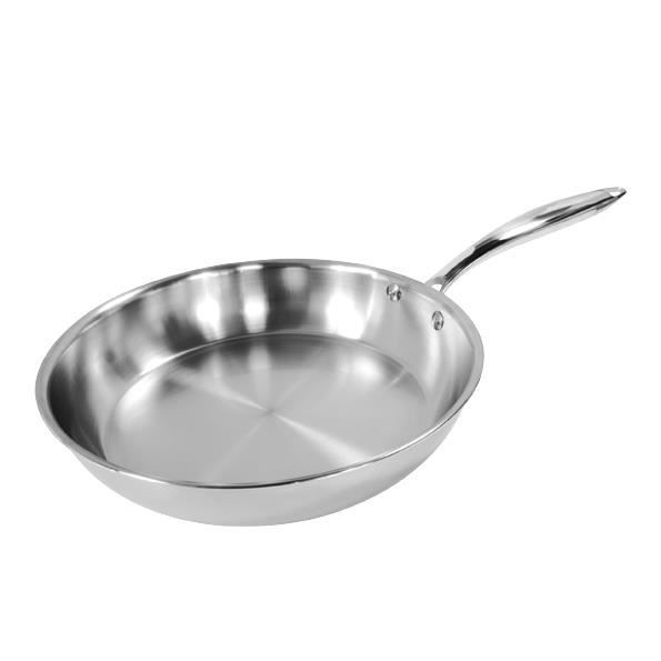 POELE 3PLY INOX PLUS Ø28
