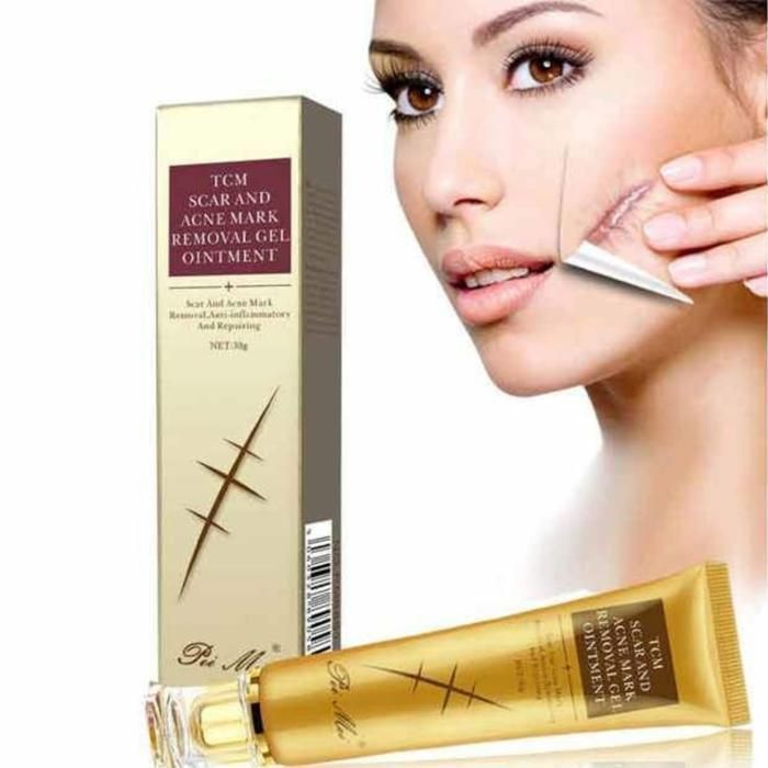 Élimination de Cicatrices, anti-acné, Brûlure, Grossesse, Vergetures - Crème Gel Réparatrice de la peau