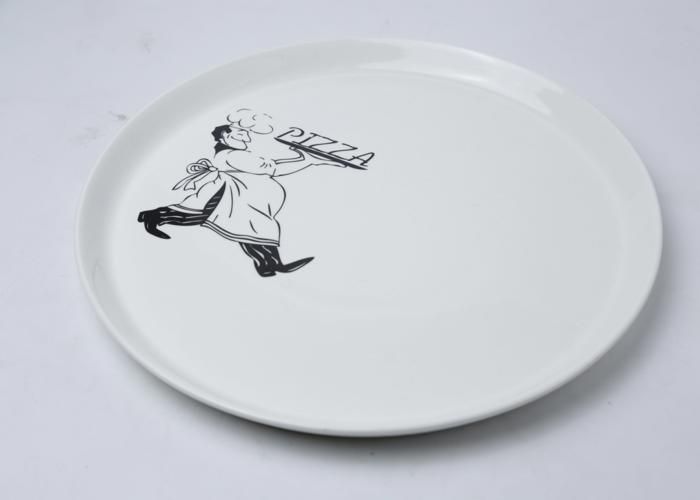 ASSIETTE À PIZZA EN PORCELAINE L 33CM