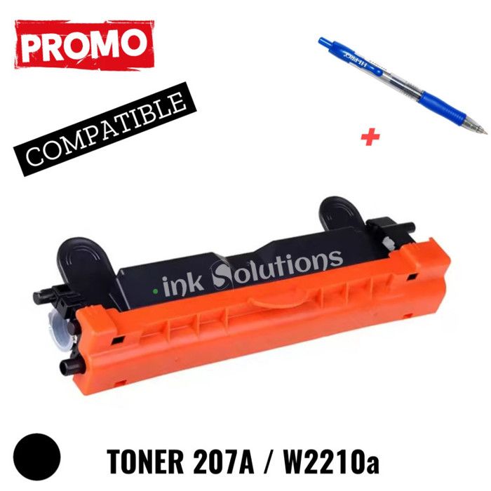 Toner 207A / W2210A NOIR pour Color LaserJet Pro - COMPATIBLE