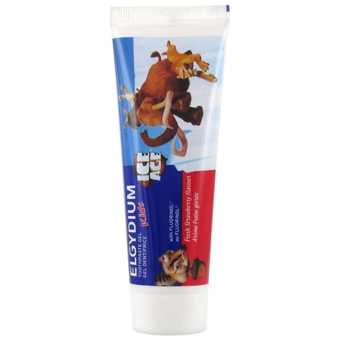 Dentifrices-Pierre Fabre Oral Care Elgydium Kids Fraise Givrée 3/6 Ans - Dentifrice Enfant 50 ml