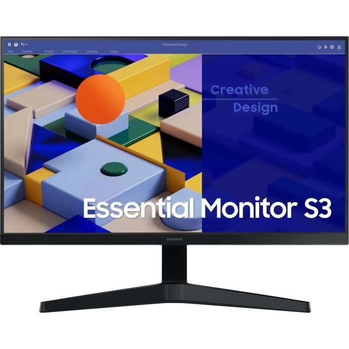 Ecran PC - SAMSUNG - 24" - FHD - 75Hz - Dalle IPS - 5ms - LS24C310EAUXEN