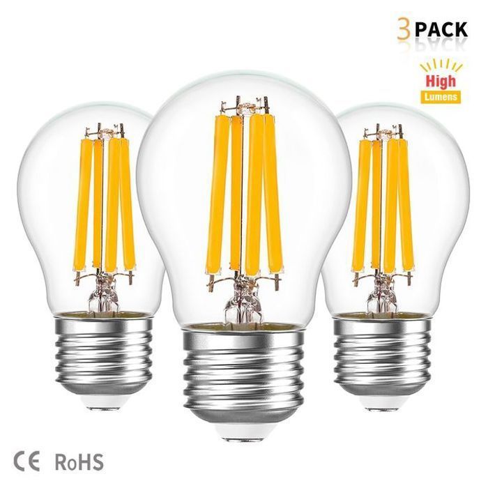 3 Ampoules Antique Edison Bulb G45 LED 4W