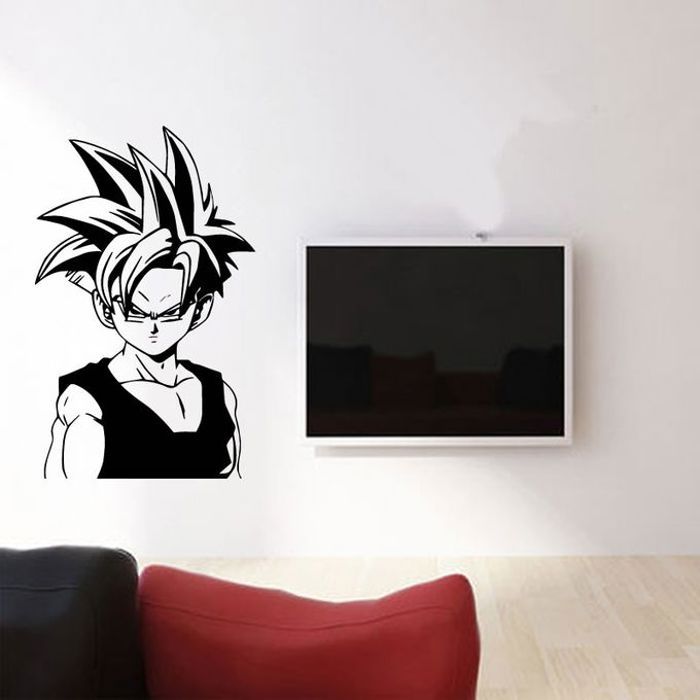 Autocollant Dragon Ball Super Saiyan Gohan Anime Manga