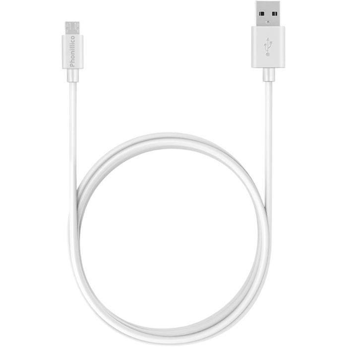 Kabel för Ultimate Ears Megaboom/Megaboom3/Roll1/Roll2/Wonderboom/Wonderboom2/Wonderboom3 - Mikro USB-kabel Vit 3m
