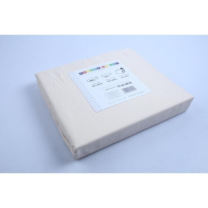 Parure de lit - GENERIC - Pintuck Microfiber - 220x240cm - Synthétique - Lavable